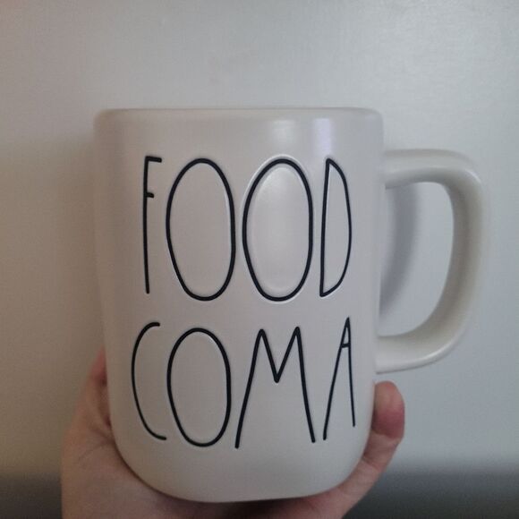 Rae Dunn‎ Thanksgiving Food Coma Mug - Picture 1 of 3